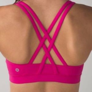 pink lululemon sports bra